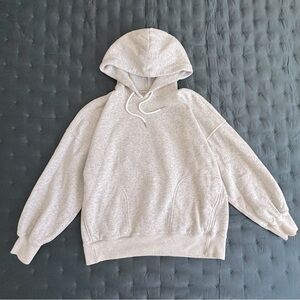 Abercrombie | Women’s Soft AF Max Essential Oversized Sunday Hoodie S Gray